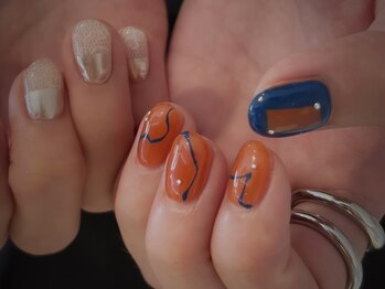 エルヴェ(elve)の写真/「ショートネイルでも絶対可愛い!!」Artや色味の掛け合わせが楽しいdesign♪JNEC1級/JNA上級ネイリスト在籍