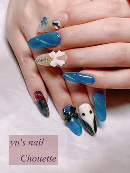 ユーズネイル シュエット(yu’s nail Chouette)/アートやり放題コース　￥11000