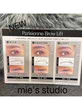 ミィズスタジオ(Mie's Studio)/パリジェンヌブロウリフト♪