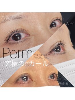 プリンセスローズ(Princess Rose)/韓国風束感まつ毛パーマ