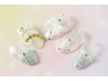 カラーズ 浜松店(colors)/ツイードネイル☆