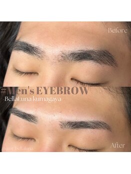 ベラルーナ 熊谷店(Bella Luna)/【メンズアイブロウ】