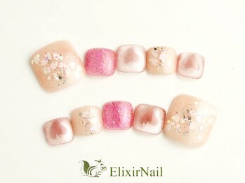 エリクサーネイル 五反田(Elixir Nail)/定額c やり放題/クーポン使用