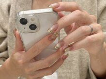 リミーバイメイズシエル(Limie by May's ciel)/ブライダルにも◎ミラーフレンチ