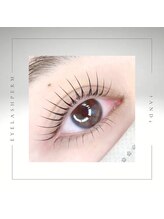 eyelash perm × under perm