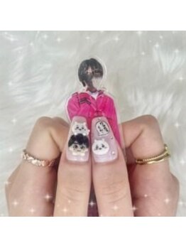 プリュム(Plume)/3D/推しネイル/キャラクター