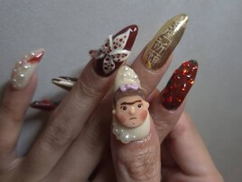 安産祈願ネイル