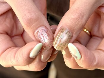 ハズグラスネイル(Haze Grass nail)/個性