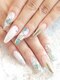 ラバーズネイル(Lover's Nail)の写真/長さ出しで理想の指先に☆深爪の悩みも解消！イベント映えするアートデザインをお届け！
