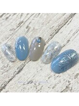 ネイルサロン クイル(QUILL)/雪の結晶（３）