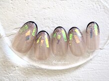 ネイルサロン ブランシュール(Nail Salon Blancheur)/ワンホン風オーロラネイル