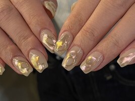 ミラーアートネイル！