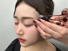 アルボーテ ルジェ 芦屋(Art BeAute' ROUGET)の雰囲気（ハサミで一本一本丁寧にカットさせていただきます☆）