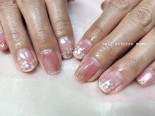 ネイル キッチン モモ(nail kitchen momo)の雰囲気（ぷるぷるマグに桜フレンチ。＊。）