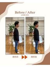 リハ整体 新潟/施術前後