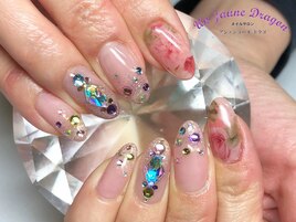 大人☆春ネイル