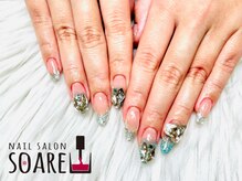 ネイルサロンソアレ(SOARE)/ガラスフレンチ