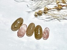 ヴィガー アンド ルックス 白金 目黒(Vigor&Looks)/ガーリー　ニットネイル