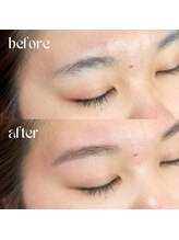 ルーン(rune)/お客様の眉毛ビフォーアフター