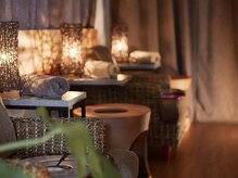 ヨモギ蒸スメの雰囲気（お話しながら体ポカポカ！話の会話も温ったかい。（３席））