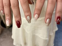 サクノネイル(SAKUNONAIL)/クリスマスネイル