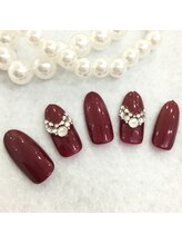 ネイルサロン 爪/ストーンアート