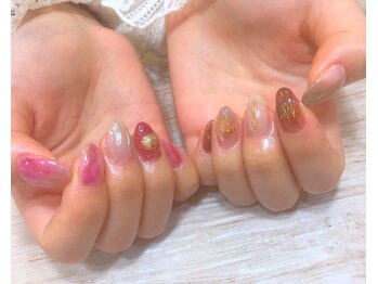 ドレス ネイルアンドアイラッシュ 梅田(Dress)/【Dress 梅田】アシンメトリー