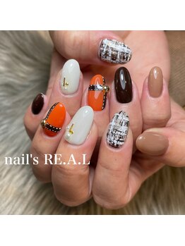 ネイルズリアル 倉敷(nail's RE.A.L)/バレンタインネイル