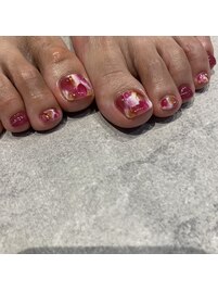 暖色カラーなニュアンス