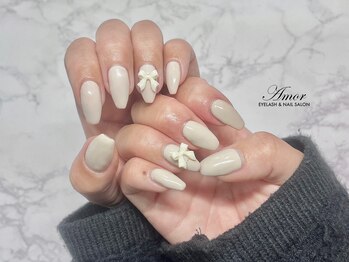 まつげエクステアンドネイルサロン アモル 恵比寿店(Amor)/ワンカラー＋パーツ追加