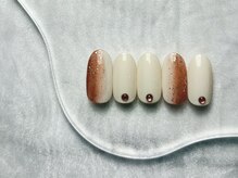 スパイス ネイルズ アンド スパ 玉川高島屋SC店(SPICE NAILS&SPA)/basicアート ¥11000