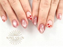 ソネルサロン 駒込店(SONEL SALON)/持ち込みデザイン☆マグ×ハート