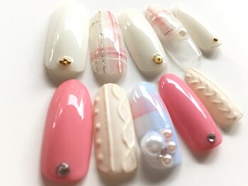 ネイルサロン ドゥーエ(due)/新規ジェルやり放題¥9880→¥8990