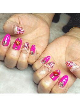 ベルフルールブランチ 札幌月寒店/デザインネイル