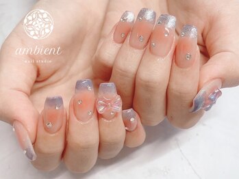 ネイルスタジオ アンビエント 表町店(Nail Studio ambient)/チークネイル