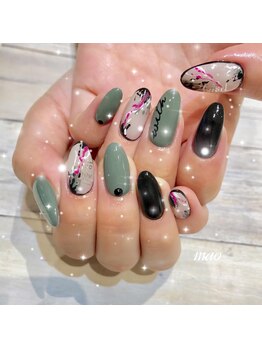 リンドネイル バイ モカ アンド ララ(Lind nail by moca and LaLa)/カジュアルネイル