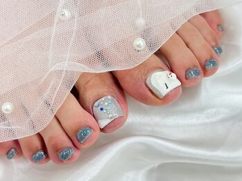 アンジュ(Ange)/【Foot】冬ネイル◎