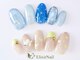 エリクサーネイル 心斎橋(Elixir Nail)の写真/【ずっとオフ込定額¥4980からご用意★】カラーMIX可能！デザイン多数♪モテ可愛～華やかまでお任せ♪