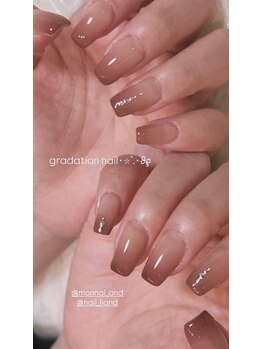 リアンド(Li&)/グラデーションネイル