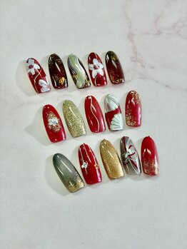 はあとねいる 仙台東口店/新年ネイル