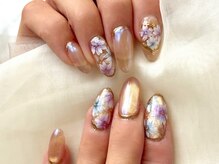 アルストロメリア/おまかせデザインL（6本アート）