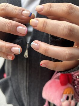 カラフルフレンチ＋カラー追加