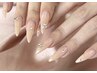 チップ　10本長さ出し＋ワンカラ―＜ストーン10粒無料＞