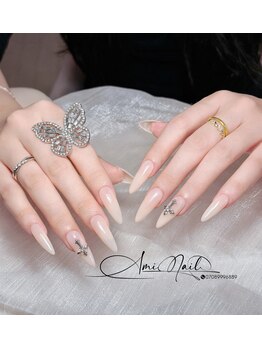 アミネイル(Ami Nails)の写真/【23時まで営業】駅近＆駐車場完備お仕事帰りにも通いやすい♪忙しい毎日に“キレイ”をプラスAmi Nails