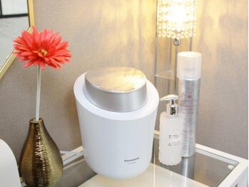 サティシア(SATIXIA)/スチーマーでメイク落としもOK♪