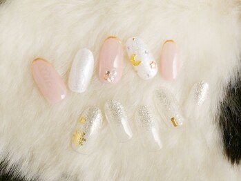 ア ネイル(A nail)/上品ネイル☆冬グラデーション