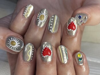 マムコレクション/もやもや　メタル　ぷくぷく