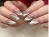【Hand】マグネットネイル or ミラーネイル or オーロラネイルワンカラー