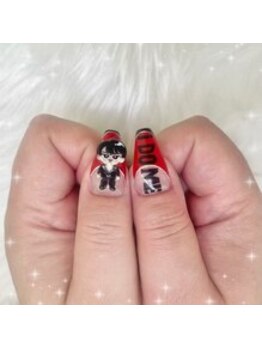 プリュム(Plume)/3D/推しネイル/キャラクター