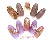 津田沼ネイルサロン サパラ(sapara)/プラチナ定額☆￥6,899　100種☆